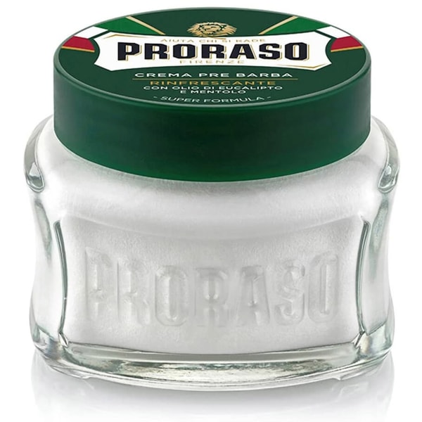 Proraso - Kräm före rakning - Mot irritation, Uppfriskande 100 ml