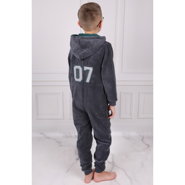 Slytherin HARRY POTTER pyjamas i ett stycke 134 cm