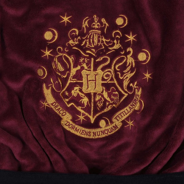 Maroon Harry Potter Hogwarts morgonrock för män XL