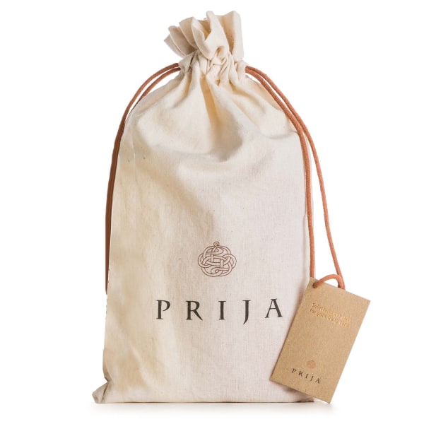 PRIJA Presenterförpackning för daglig vård, Flytande tvål + Hand- och kroppskräm + Dekorativ väska