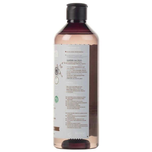 Soothing Body Wash med halm från Veneto, 95% naturliga ingredienser, 370 ml X3