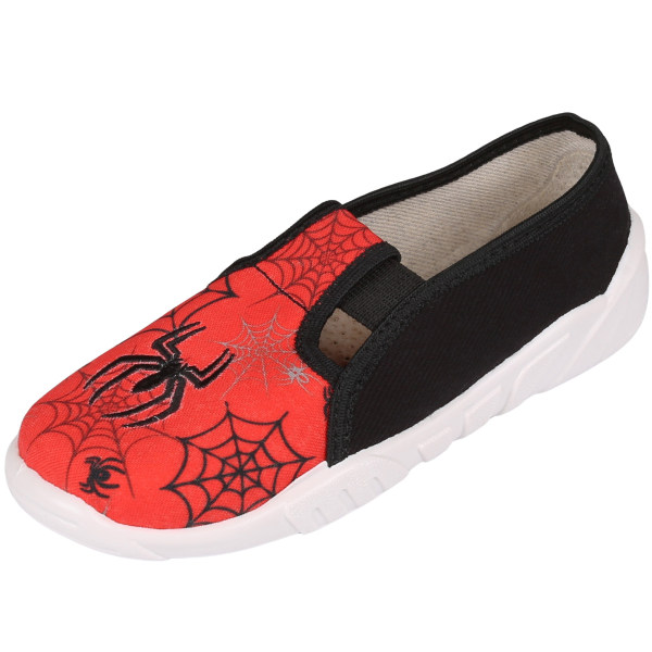 Röd-Svarta Pojk Sneakers/Tofflor Adaś Spider ZETPOL 28