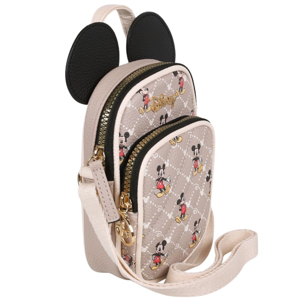 DISNEY Mickey Mouse Beige Mini Väska, Midjepåse 17x11x5 cm