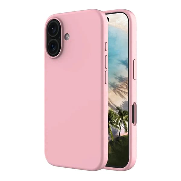 Rvelon Mobilskal Silikon MagSafe för iPhone 17 - Rosa Rosa