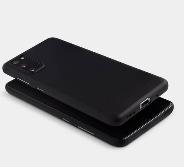 Samsung Galaxy S20 | Supertyndt mat sort etui sort