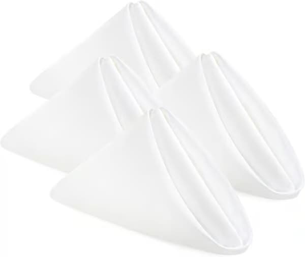 – 24-pak, genanvendelig (hvid, 43 x 43 cm) sort