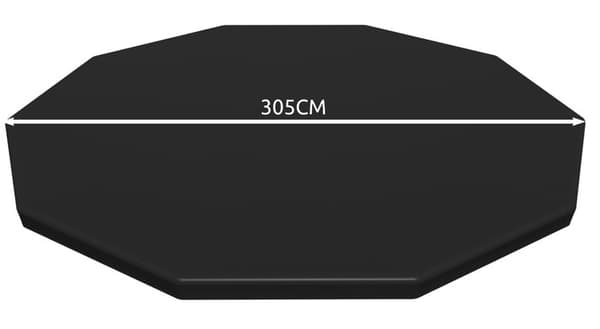 Poolskydd/Poolöverdrag/Lock - Poolskydd - 305 cm