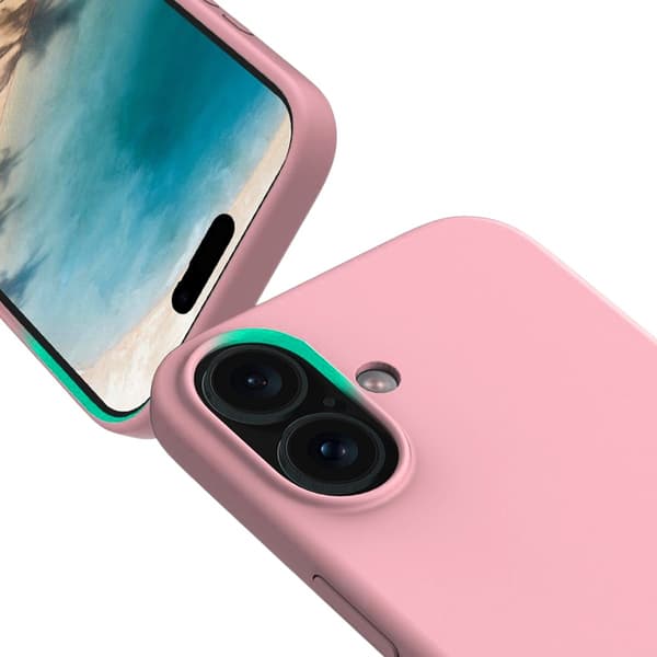 Rvelon Mobilskal Silikon MagSafe för iPhone 17 - Rosa Rosa