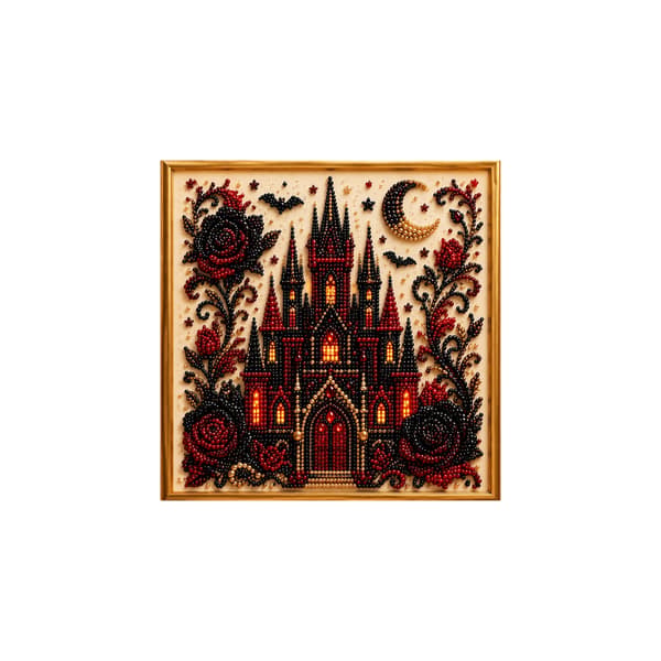 Halloween 3D Diamond Art Set - Rosenslott