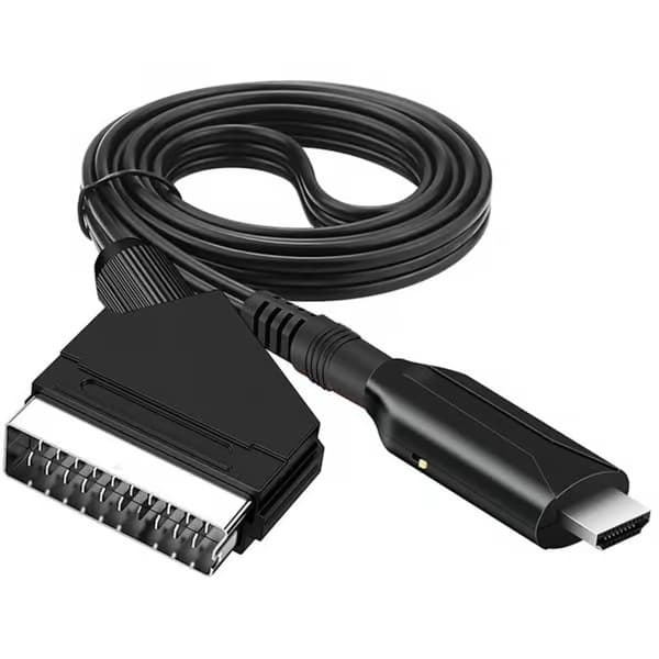 til HDMI-kabel - til HDMI-adapter - Alt-i-ett til HDMI 1080p/720p lyd- og videokonverterer
