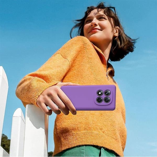 Xiaomi Redmi Note 15 Pro Plus 5G Telefoncover - Silikone Stød- og Ridsefast Lilla