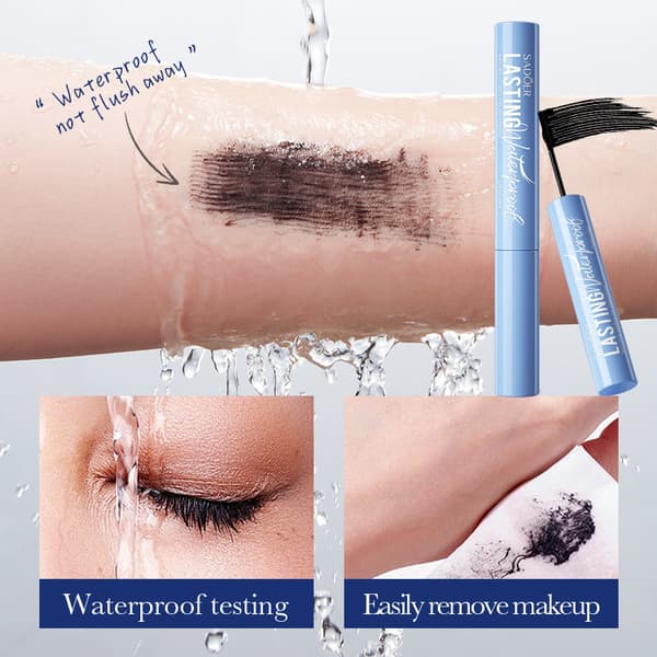Settingmascara, ögonfransfixerande kosmetika, dammascara