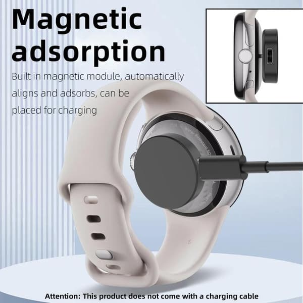 Laddare USB-C för Google Pixel Watch 3 / Watch 2