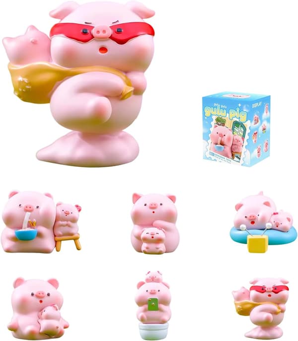 Kram Gulu Gris Serie Blind Box Dockor