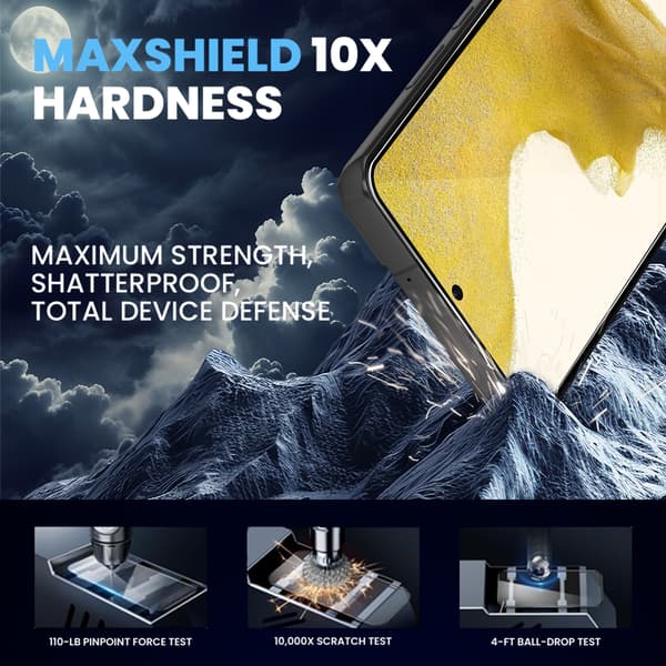 2-pack Samsung S22 Plus Skärmskydd - Härdat Glas 9H - Superkvalitet 3D