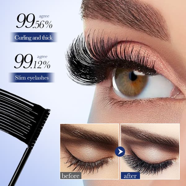 Settingmascara, ögonfransfixerande kosmetika, dammascara