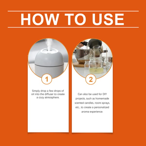 Halloween Aromaterapi Eterisk Olja Set för Hemmabruk, DIY Diffuser, Fräsch Doft, Atmosfär Doftolja Presentförpackning