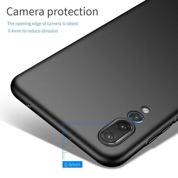 Huawei P20 Pro Ultratunt Matt Svart Skal Basic V2 Svart