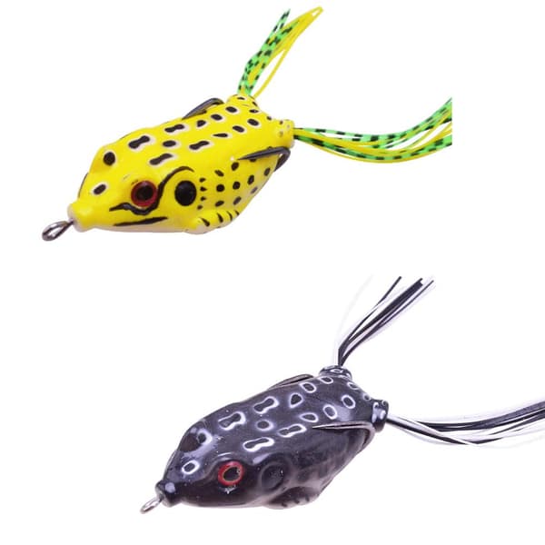 2-pack \"Steve the Frog\" Silikonbete groda 50 mm