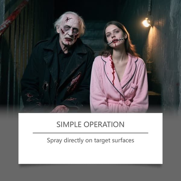 Halloween blodspray, makeup til feriefester, realistiske rekvisitter til ansigtsmaling med blod