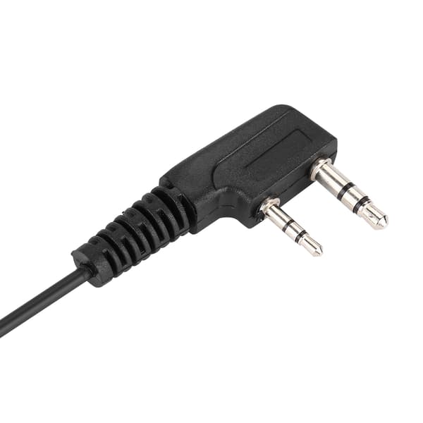 2-pin headset PTT walkie-talkie ørekrog til tovejsradio