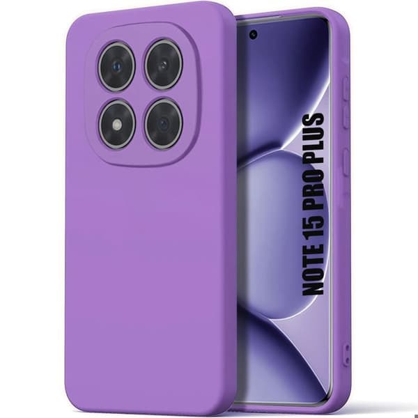Xiaomi Redmi Note 15 Pro Plus 5G Telefoncover - Silikone Stød- og Ridsefast Lilla
