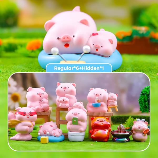 Kram Gulu Gris Serie Blind Box Dockor