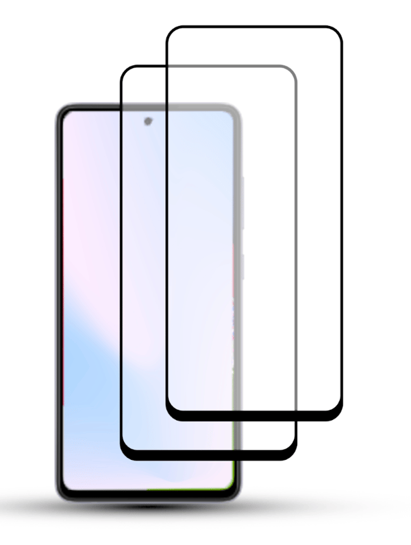 2-pack Samsung A52 Skärmskydd - Härdat Glas 9H - Superkvalitet 3D