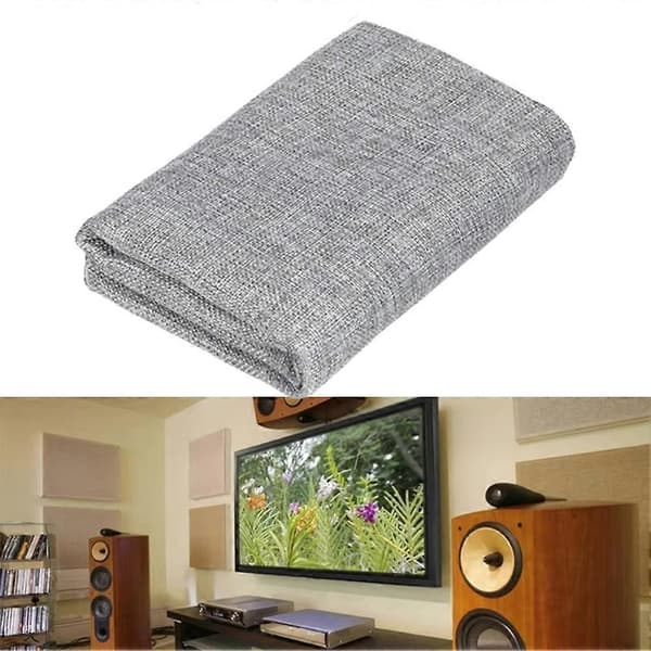 Akustiskt högtalartyg Ljudvägg Gitarr Intelligent Högtalarskydd Klar Ljudöverföring 1.45Mx0.5M B Light gray