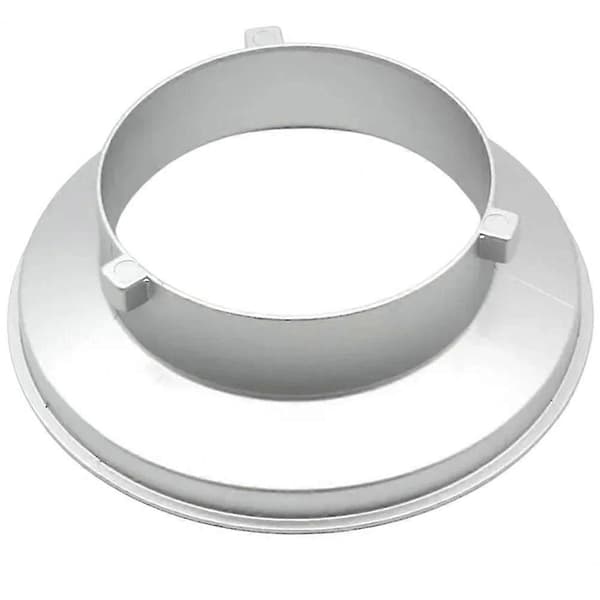 Anslut enkelt softboxar till studioblixtar | Softbox Speed Ring Adapter Kompatibel med Monolights, Strobe-blixtar, Speedlite & Speedlight Silver
