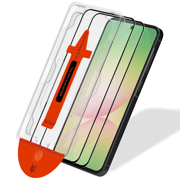 2-Pack Samsung A56 Screen Protector - Tempered Glass | [Automatic Installation] - Bubble-Free Samsung A56