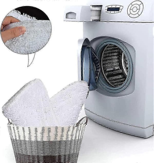Förpackning med 6 ersättningsdukar för Vileda Hot Spray Steam Cleaner