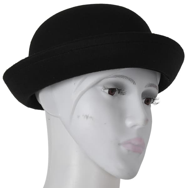 1 stk Melon Bowler Hat Filthat Ridehat () Tw