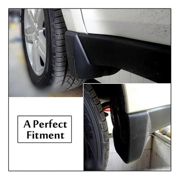 4 stk. Bil Foran Bak Hjul Sprutvakter Mud Guards For Forester 2008-2013 J1010sc020 Black