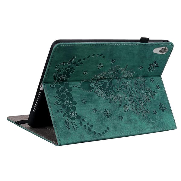 Læder tablet-etui kompatibel med Lenovo Tab M8 HD Green