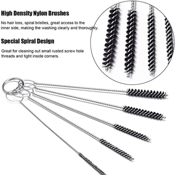 【13】Carburetor Cleaning Kit Cleaning Needles Brushes Cleaning Tool