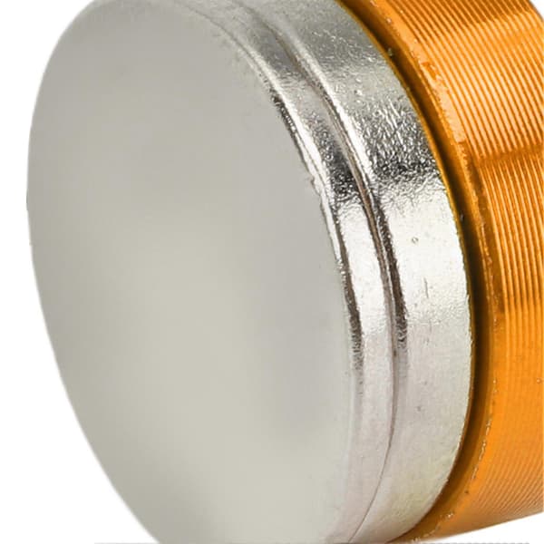 4 stk. usynlige magnetiske RC-karosserifester for 1/8 og 1/10 RC-bil, oransje