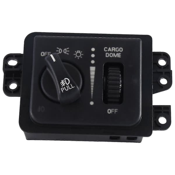 Ny frontlysbryter indikatorbryter tåkelysbryter for Ram Truck Van 1500 2500 3500 2003-2005 56045537AA Black