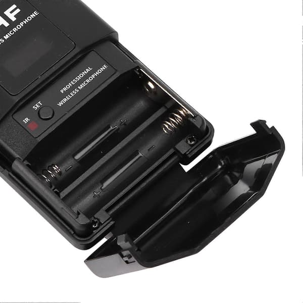 USB‑101T 10-kanals trådløst reversmikrofonsystem med bodypack-sender