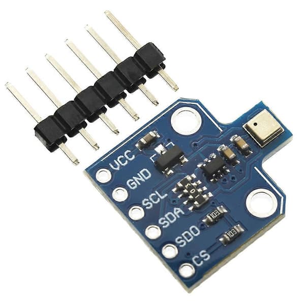 BME690 Gasmiljøsensormodul, 6-benet temperatur-, fugtigheds- og barometertrykmåleplade, I2C/SPI