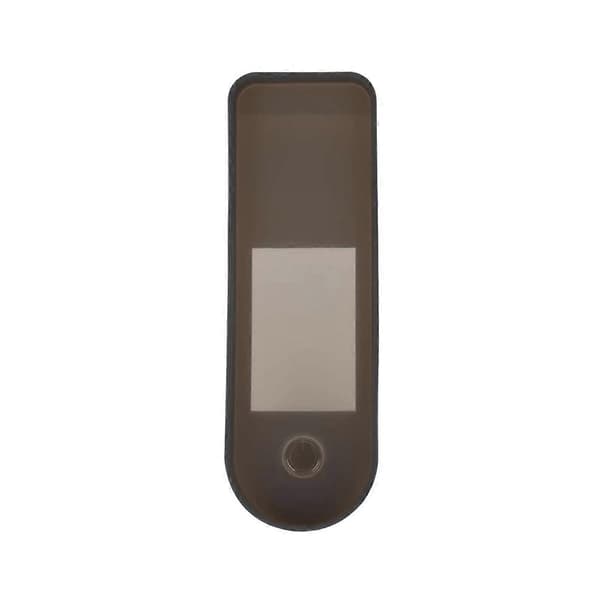 Vattentätt silikonfodral för 5/5 Pro/5 Max & 4 Pro 2nd Gen Elscooter Dashboard Display Skydd Black