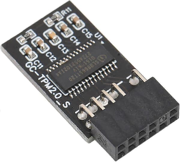 12Pin TPM 2.0 Krypteringsmodul Kompatibel med LPC SPI Bundkort