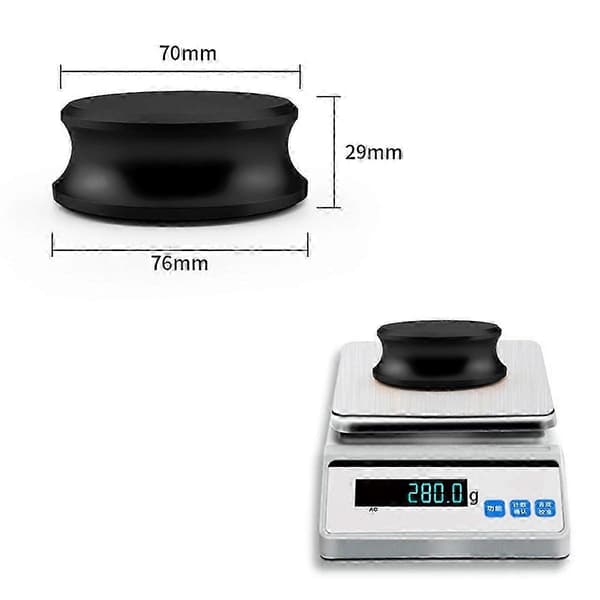 [13R] Aluminium Vinyl Record Weight Stabilizer Disc Balanced Clamp for Turntable LP Player Accessories