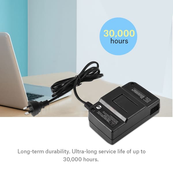 [13R]Replacement Power Supply AC Adapter High Efficiency Safety Protection for Nintendo 64 N64
