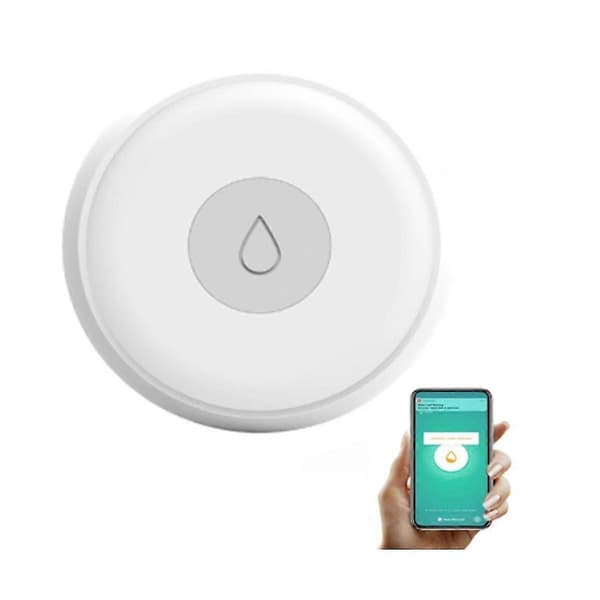 Zigbee oversvømmelsessensor vandlækagedetektor vandtank fuld alarm overløbssikkerhedsalarm systemapp
