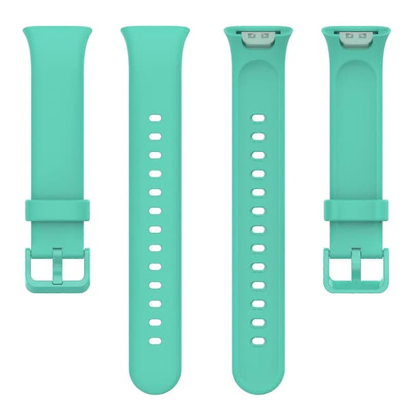 Ensfarvet silikone urrem til Xiaomi Mi Band 7 Pro Teal