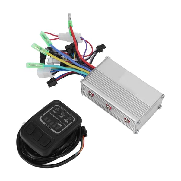 350W Electric Bicycle Controller Kit with LED Meter, 24V 36V 48V, Automatic Voltage Identification