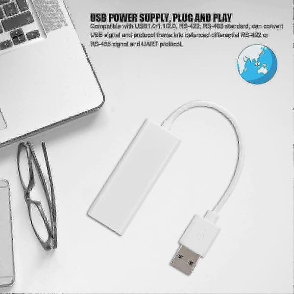 USB til RS485-adapter med RJ45-port til automatiseringssystemer