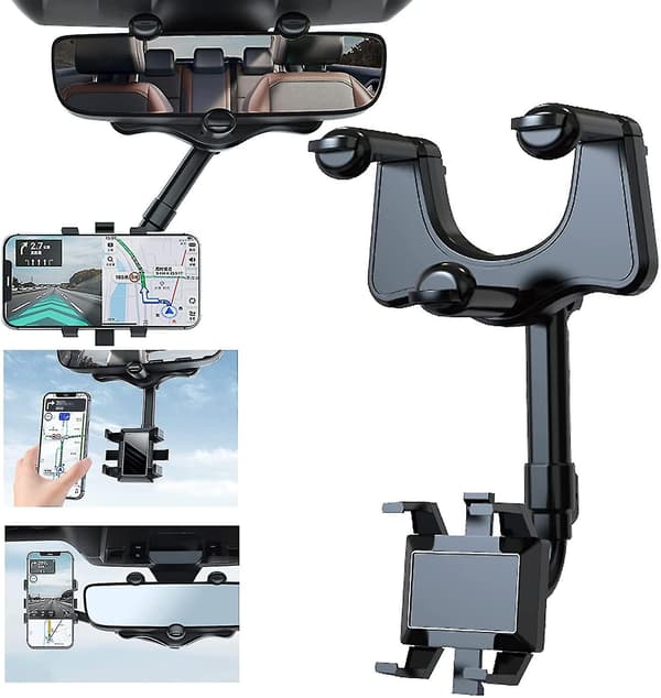 Starlight - 360 Degree Rotatable and Retractable Car Phone Holder - Adjustable