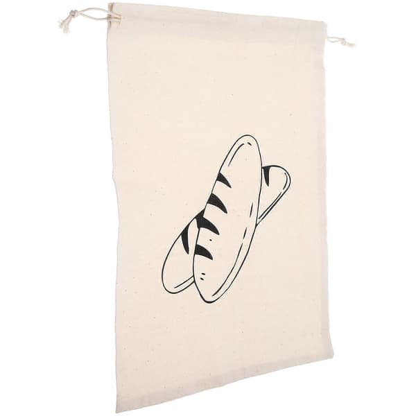 Bageriposer Brødpose til opbevaring Brug med genanvendelig brødpose Beige 39.00X29.50X0.10CM